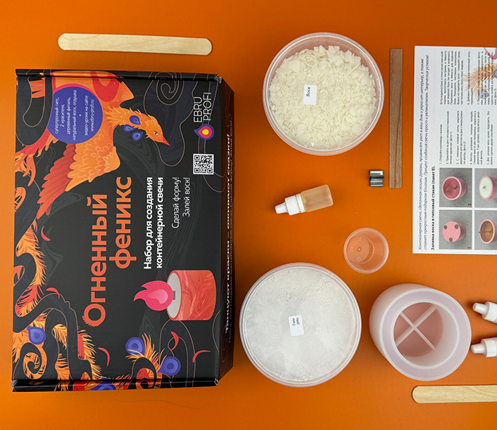 EBRU PROFI phoenix box flat lay with contents