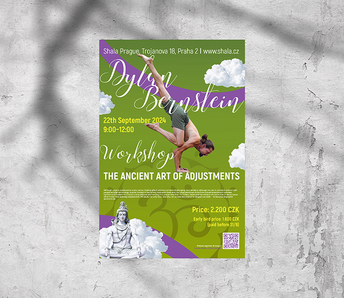 Dylan Bernstein workshop poster, green